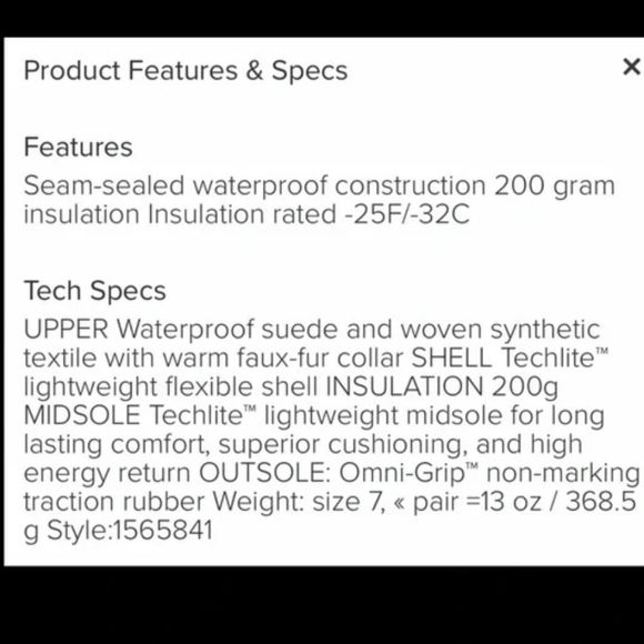 Columbia Sierra Summette Waterproof Leather Mid Calf Insulated Winter Boot Sz 8 - Picture 10 of 12